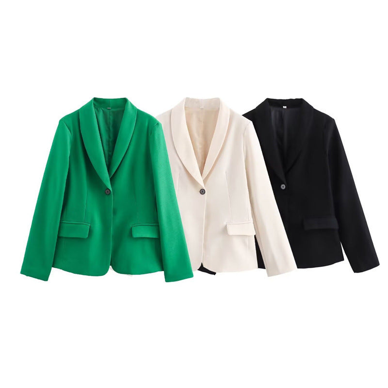 Spring And Autumn Loose Casual Dress Suit Jacket