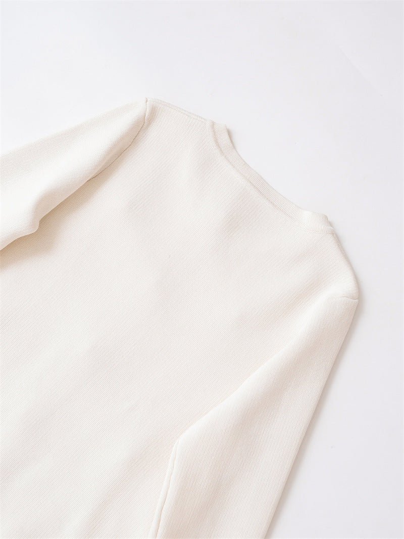 Women's Fashionable All-matching Simple Knitting Coat