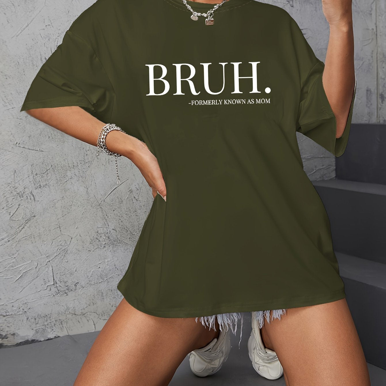 Monogrammed Crewneck Sports T-shirt