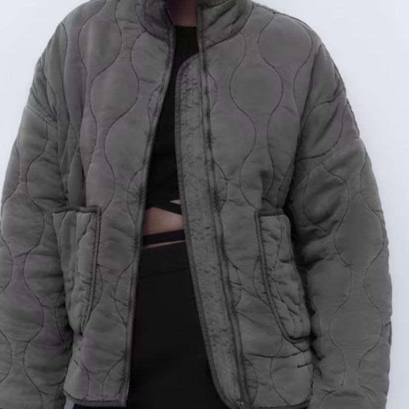 Large Pocket Lace-up Long Sleeve Cotton Coat Jacket Washed Cotton-padded Coat For Women